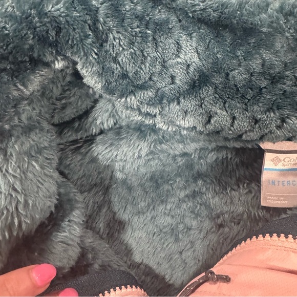 Columbia Interchangeable Pink Winter Coat Insulated Weather-Resistant - Picture 8 of 10